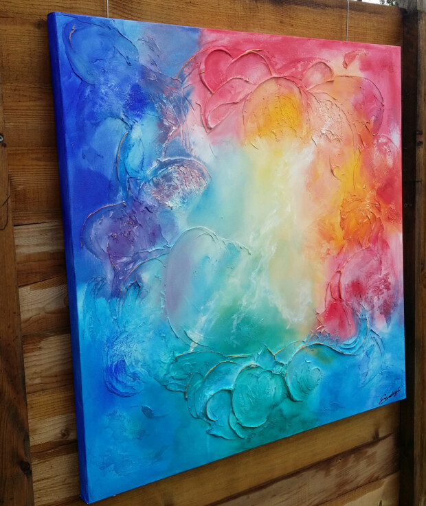 Breath of Life - a painting by SundayL-side