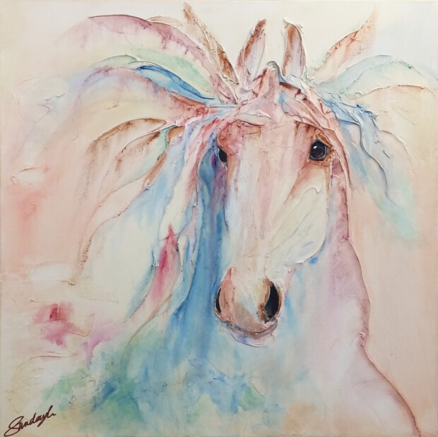 Innocence -  an Acrylic painting by Abstract Artist SundayL