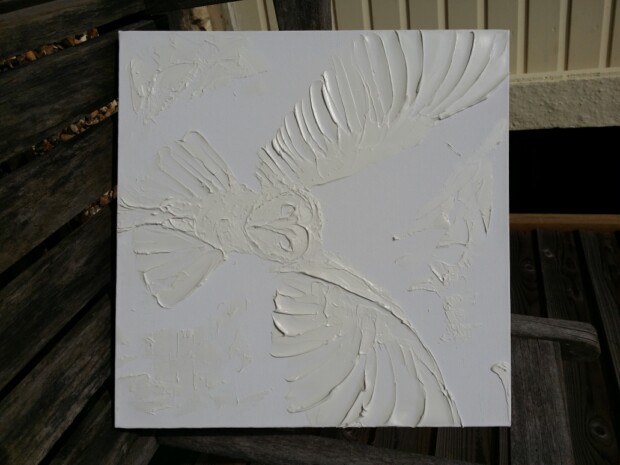On Silent Wings by Artist SundayL - paste only