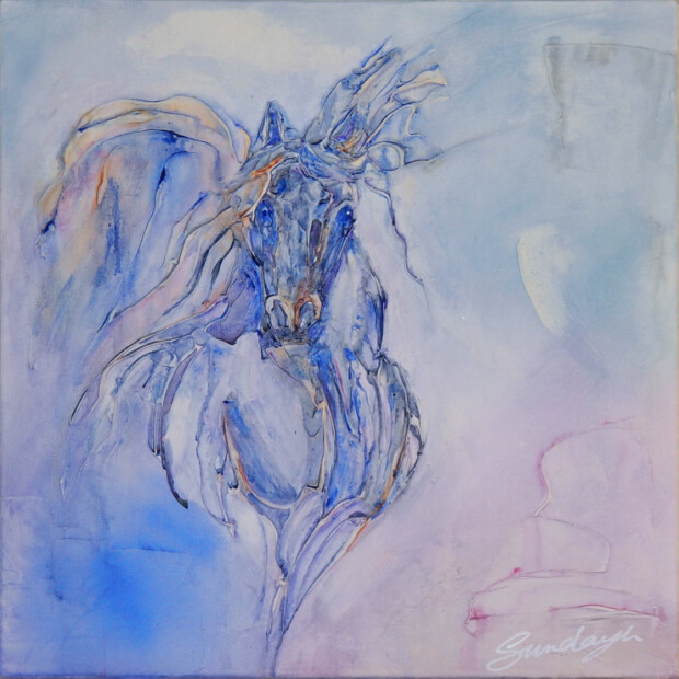 Resplendent -  an Acrylic painting by Abstract Artist SundayL