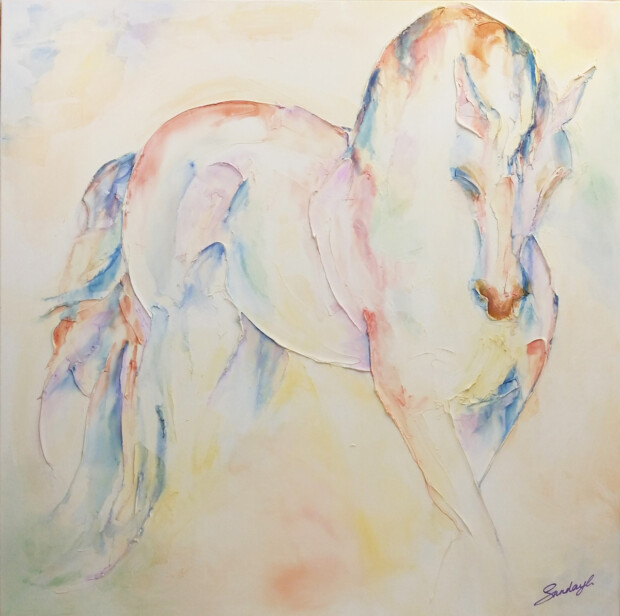 The Dance - an acrylic painting by SundayL