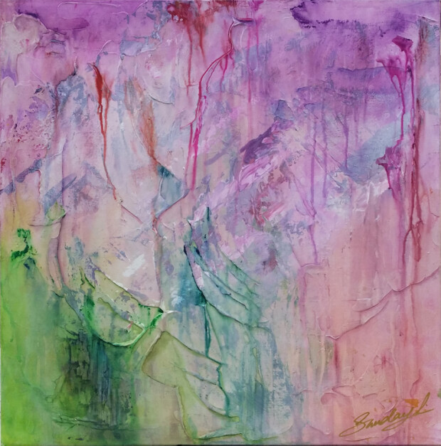 Tropical Light - an Acrylic painting by Abstract Artist SundayL