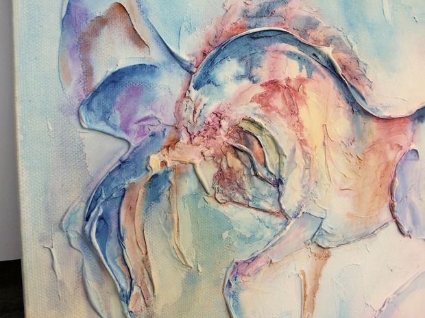 A Child Dreams in Colour by SundayL Artist - Close up